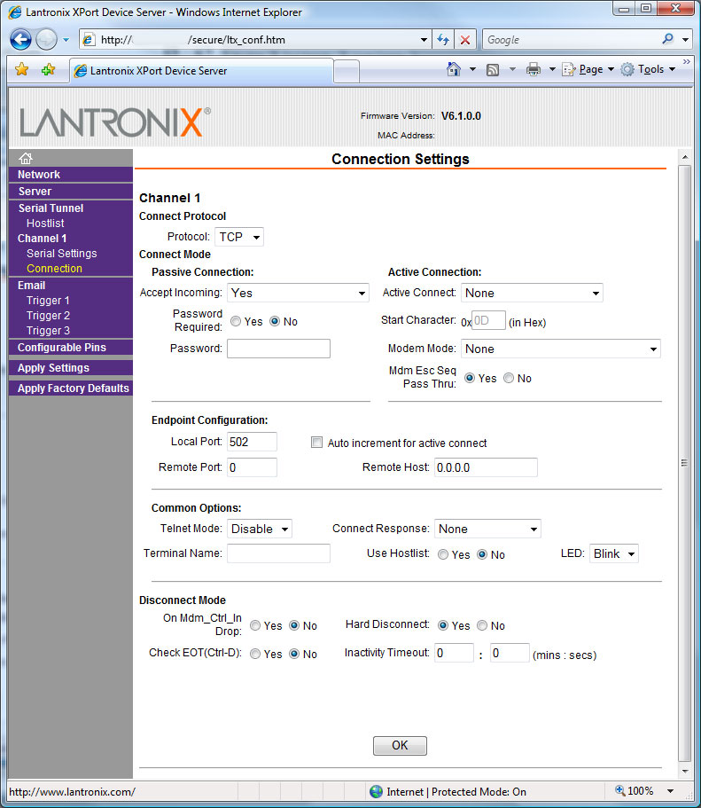 COMJL-ConnectionSettings