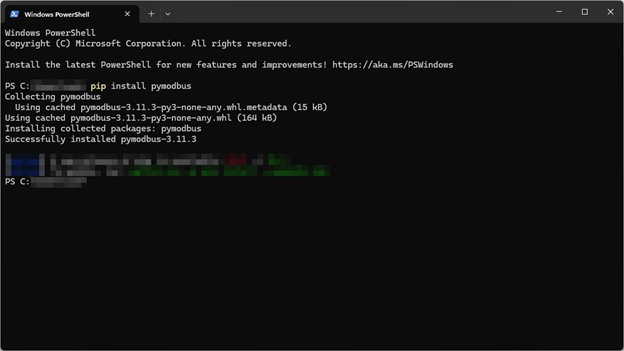 InstallPyModbus