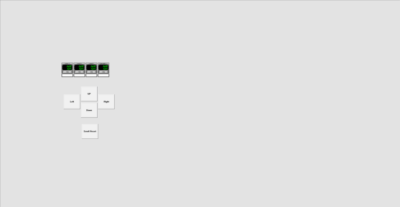 Figure 2: Screen scrolled left Figure 2: Screen scrolled left